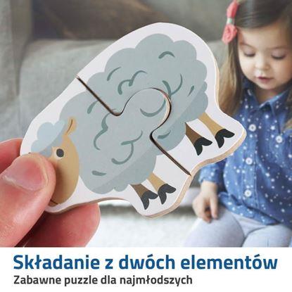 Obraz Puzzle dla dzieci - zwierzątka