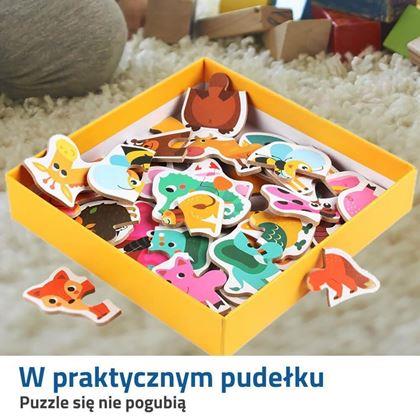 Obrazek z Puzzle dla dzieci - zwierzątka