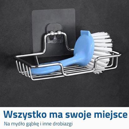 Obraz Uchwyt na mydło ze stali nierdzewnej