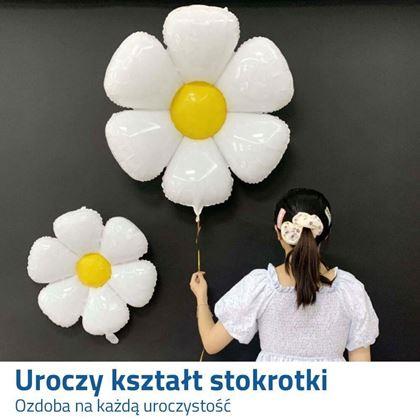 Obrazek z Foliowy balonek stokrotka - S