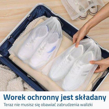 Obrazek z Worek ochronny na buty i ubrania 10 szt.