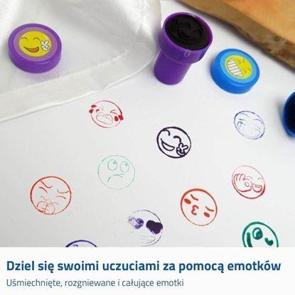 Obraz Stempelki dla dzieci emotikony - 10 szt