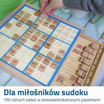 Obraz Drewniane sudoku