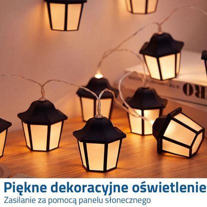 Obraz Solarny łańcuch LED - latarenki