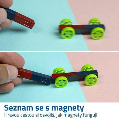 Obraz Zabawa z magnesami