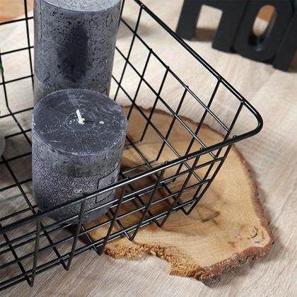 Obrazek z Metalowy kosz na przechowywanie