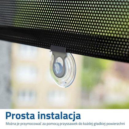 Obrazek z Roletowe zasłony przeciwsłoneczne 50 x 125 cm