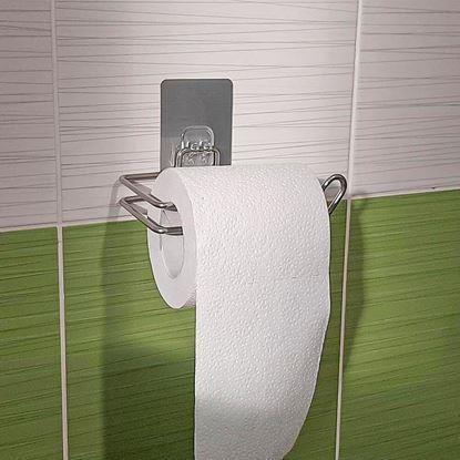 Obraz Uchwyt na papier toaletowy ze stali nierdzewnej
