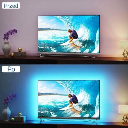 Obrazek z Kolorowa taśma LED 2 m