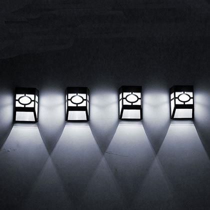 Obrazek z Dekoracyjna lampa solarna - zimne białe