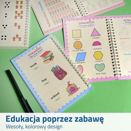 Obrazek z Zestaw zeszytów ćwiczeń dla dzieci w języku angielskim