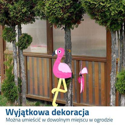 Obraz Wiatrak ogródowy - flaming