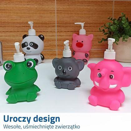 Obrazek z Uroczy dozownik mydła - słoń