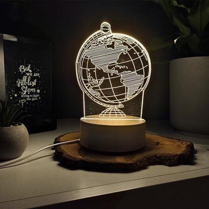 Obraz Dekoracyjna lampa 3D