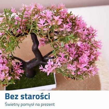 Obrazek z Sztuczna bonsai - różowa