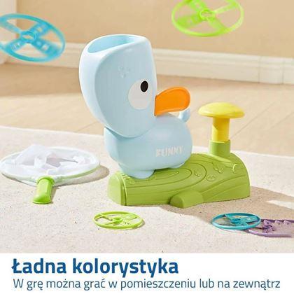 Obrazek z Gra wystrzeliwane dyski z zestawem do łapania