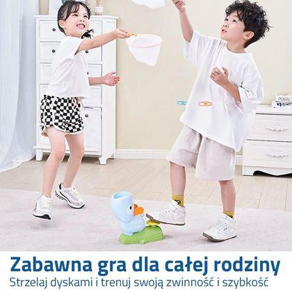 Obrazek z Gra wystrzeliwane dyski z zestawem do łapania