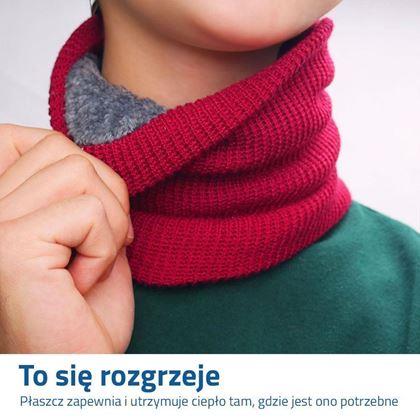 Obrazek z Ogrzewany ocieplacz na szyję - czerwony