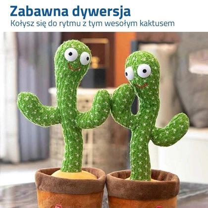 Obrazek z Mówiący i śpiewający kaktus - wesoły