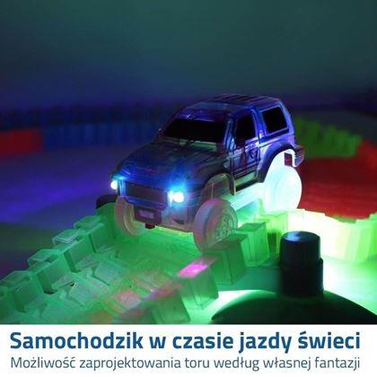 Obrazek z Świecący tor samochodowy