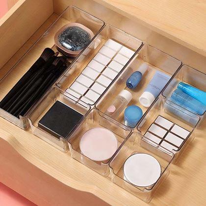 Obrazek z Przezroczysty organizer - kwadratowy