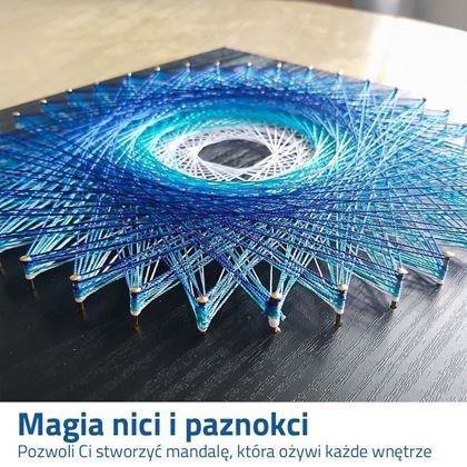 Obrazek z Kreatywny zestaw String Art - Mandala