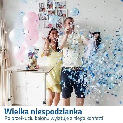 Obraz Balonik z konfetti - chłopczyk czy dziewczynka?