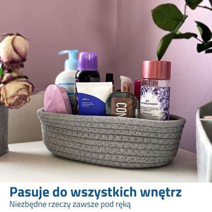 Obrazek z Tekstylny kosz na przechowywanie