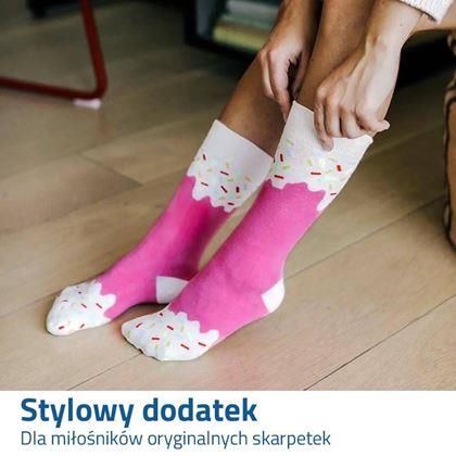 Obrazek z Skarpetki w opakowaniach prezentowych - lody