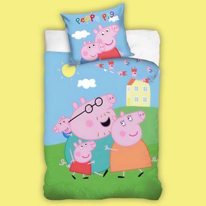 Obraz Pościel dziecięca do łóżeczka - Świnka Peppa