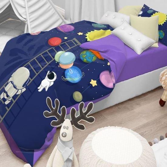 Obrazek z Pościel dziecięca do łóżeczka - Kosmiczna