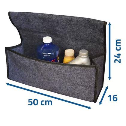 Obrazek z Organizer samochodowy zapinany na rzep - 50x16 cm