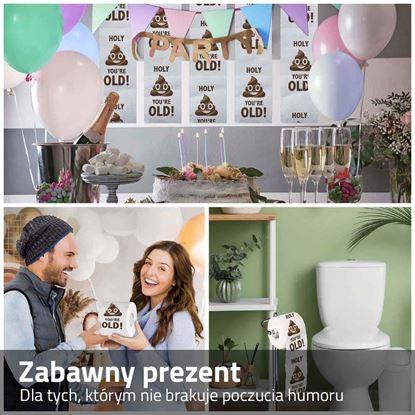 Obraz Papier toaletowy - kupa