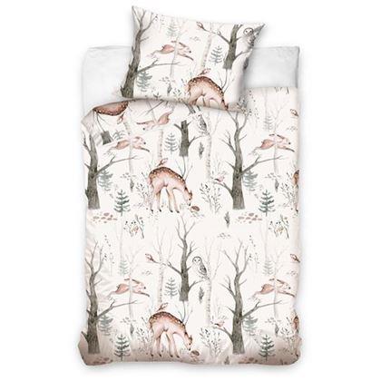 Obrazek z Pościel dziecięca do łóżeczka - zwierzęta w lesie