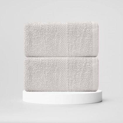 Obrazek z Ręcznik bawełniany 50x90 cm - biały