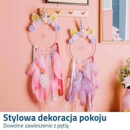Obraz Łapacz snów z światełkami - jednorożec