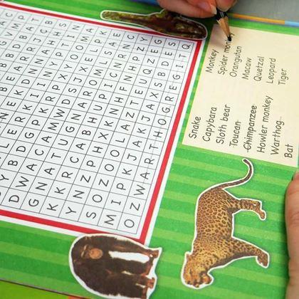 Obrazek z Edukacyjny zeszyt - nauka angielskiego - zwierzęta