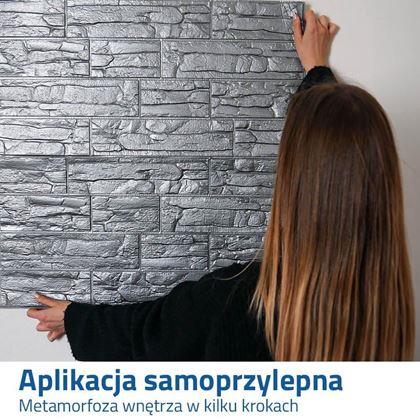 Obrazek z Samoprzylepna tapeta 3D - łupki