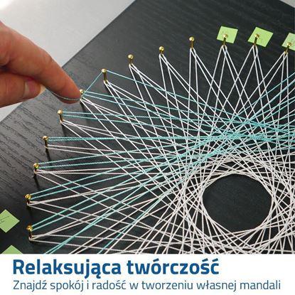 Obraz Kreatywny zestaw String Art - Mandala