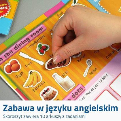Obrazek z Edukacyjny zeszyt - nauka angielskiego - w naszym domu