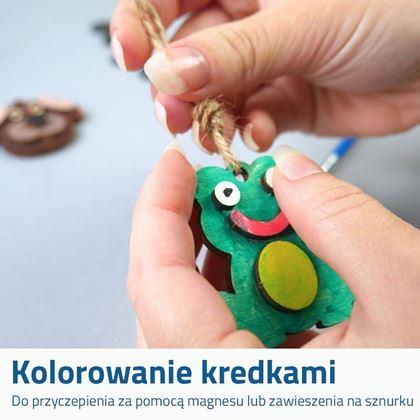 Obrazek z Stwórz magnesy - drewniane zwierzątka