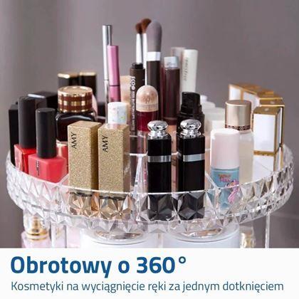 Obrazek z Stojak obrotowy na kosmetyki