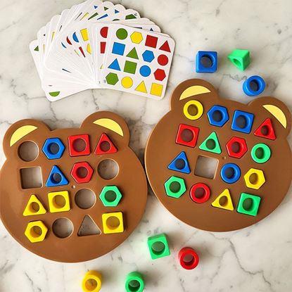 Obraz Gra planszowa dla dwojga - puzzle 3D
