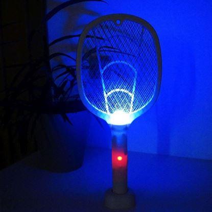 Obraz Elektryczna łapka na muchy ze światłem UV i ładowaniem przez USB