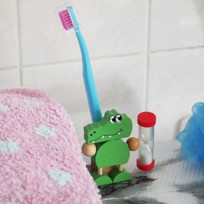 Obrazek z Stojak na szczoteczki z klepsydrą