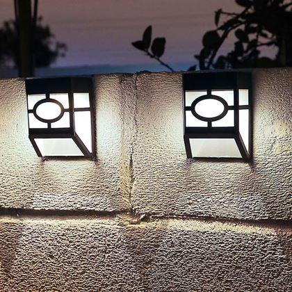 Obrazek z Dekoracyjna lampa solarna - zimne białe