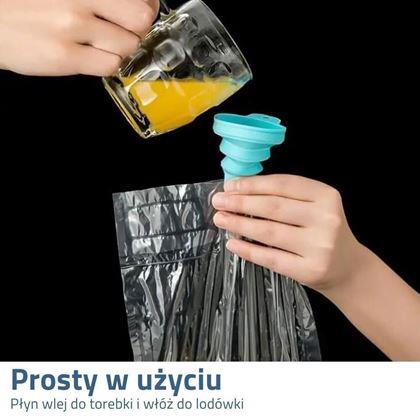 Obrazek z Worki do zamrażania zamykane - 10 sztuk