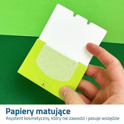 Obrazek z  Matujące bibułki do twarzy 100 szt