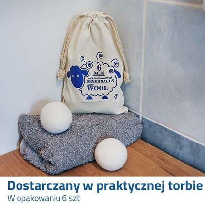 Obrazek z Kulki suszące 6 szt