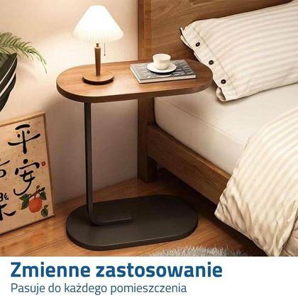 Obrazek z Dodatkowy stolik do sofy – ciemny
